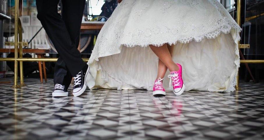 creativity on a wedding