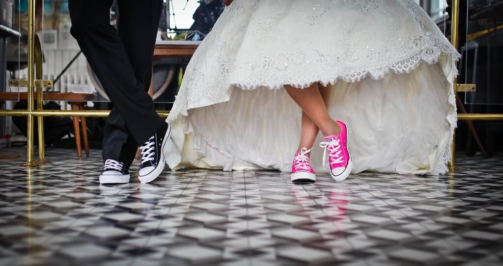 creativity on a wedding