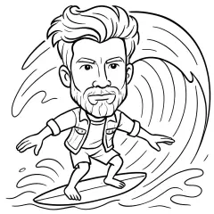 Ai sketchbot karikatuur (6)