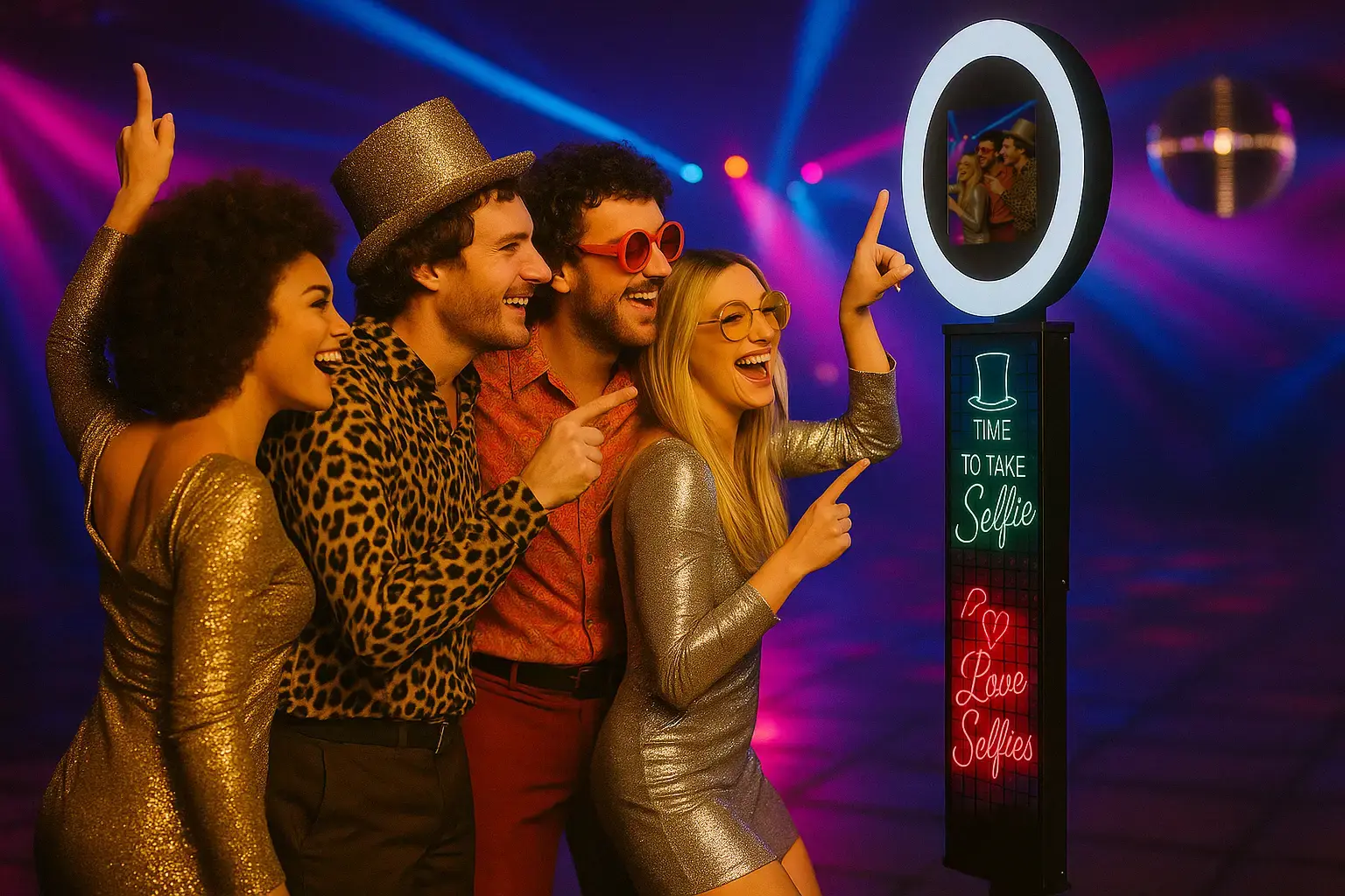 Disco thema photobooth (1)