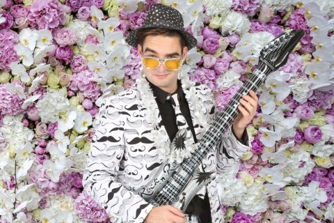 flowerwall print background