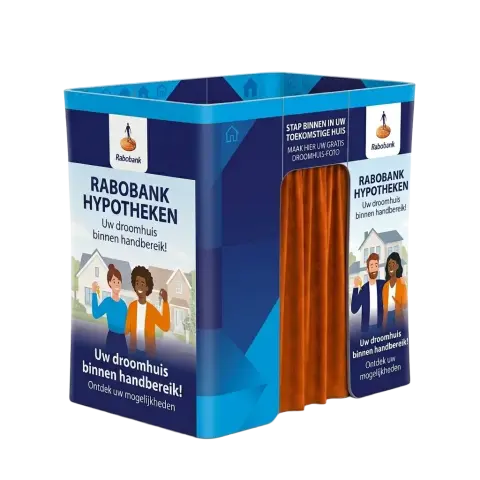 Fotohokje stof eigen branding (2)