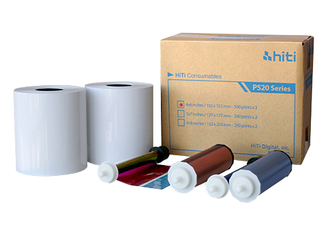 Hiti P520 525 papier inkt