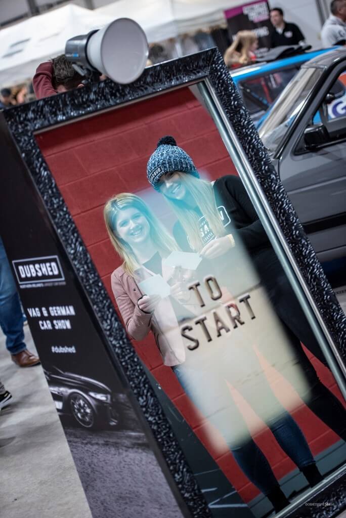marketing mirror booth dubshed rotterdam