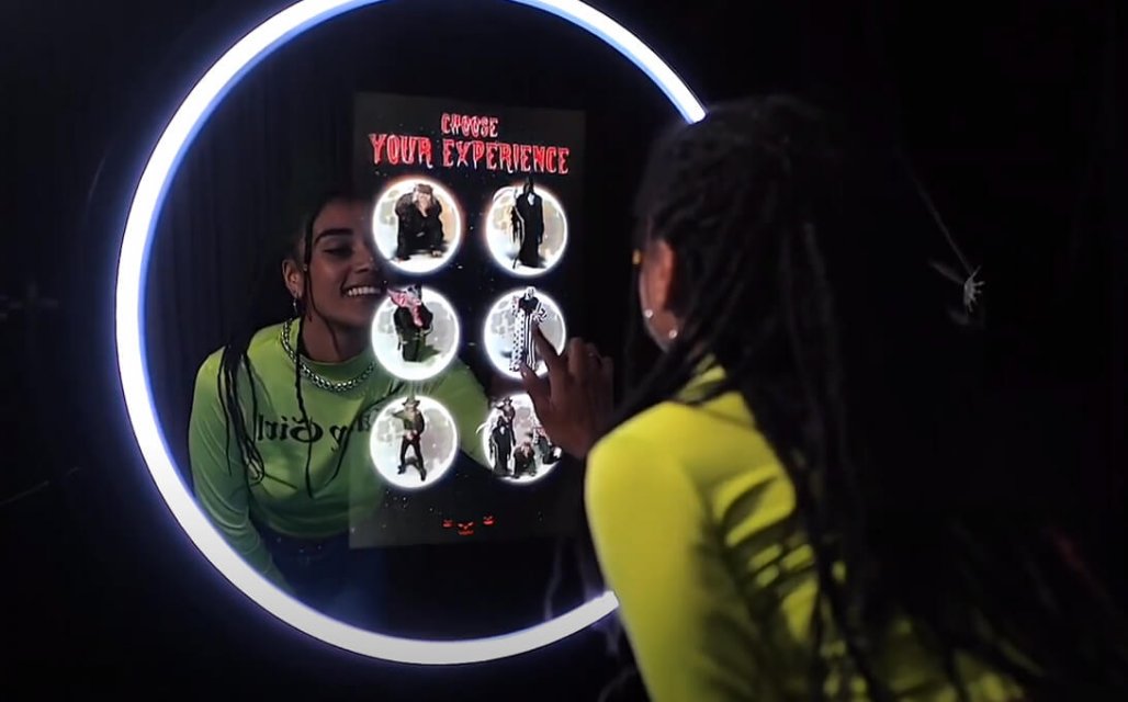 augmented reality photobooth halloween